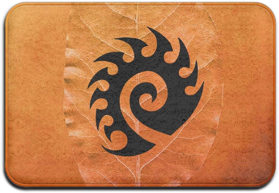 Starcraft Zerg Logo Non-slip Doormat 2416-inch White
