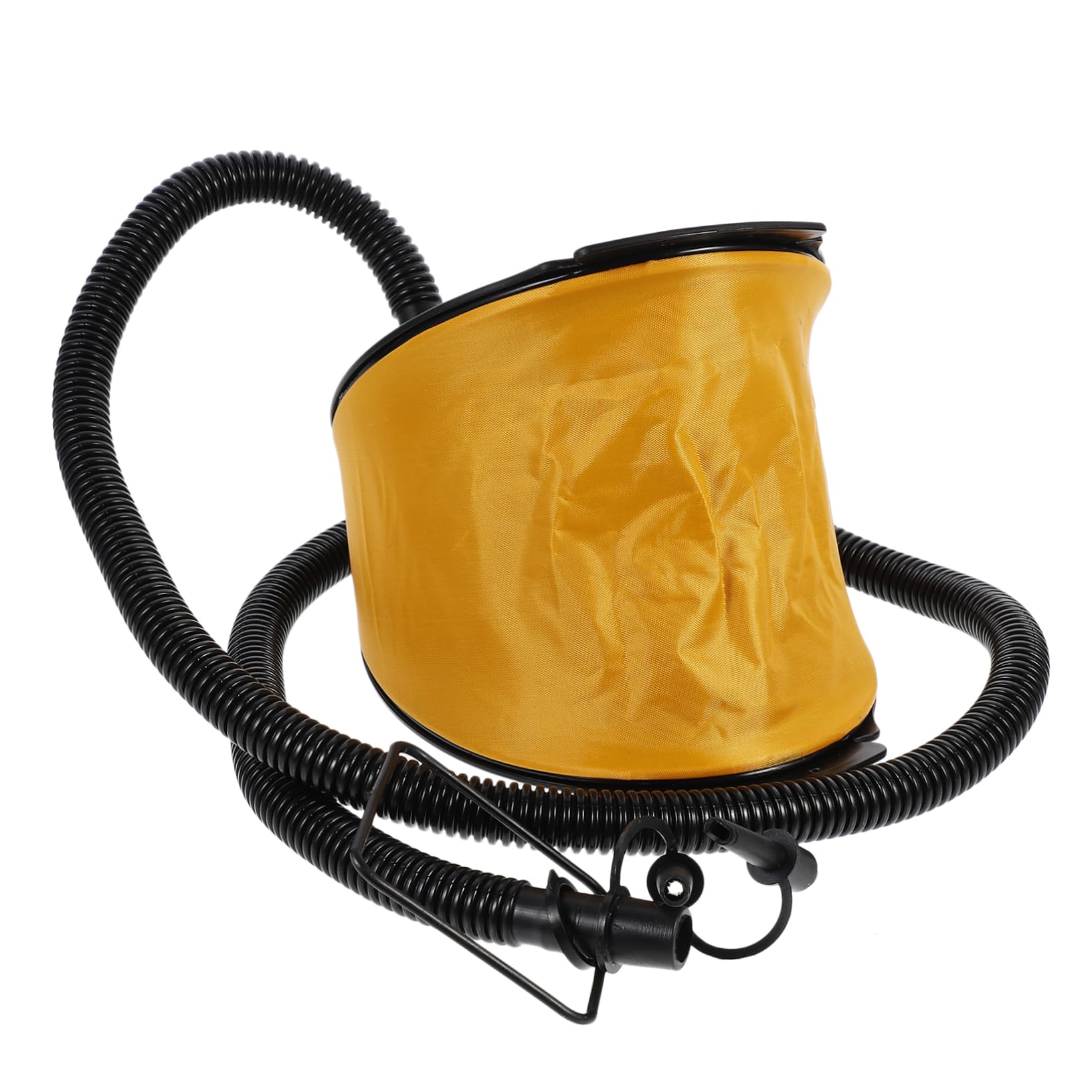 Unomor Portable Pump for Inflatables Quick Inflate/Deflate Foot Air Pump Inflator for Camping Air Bed Yoga Ball Mat Mattress Random Color