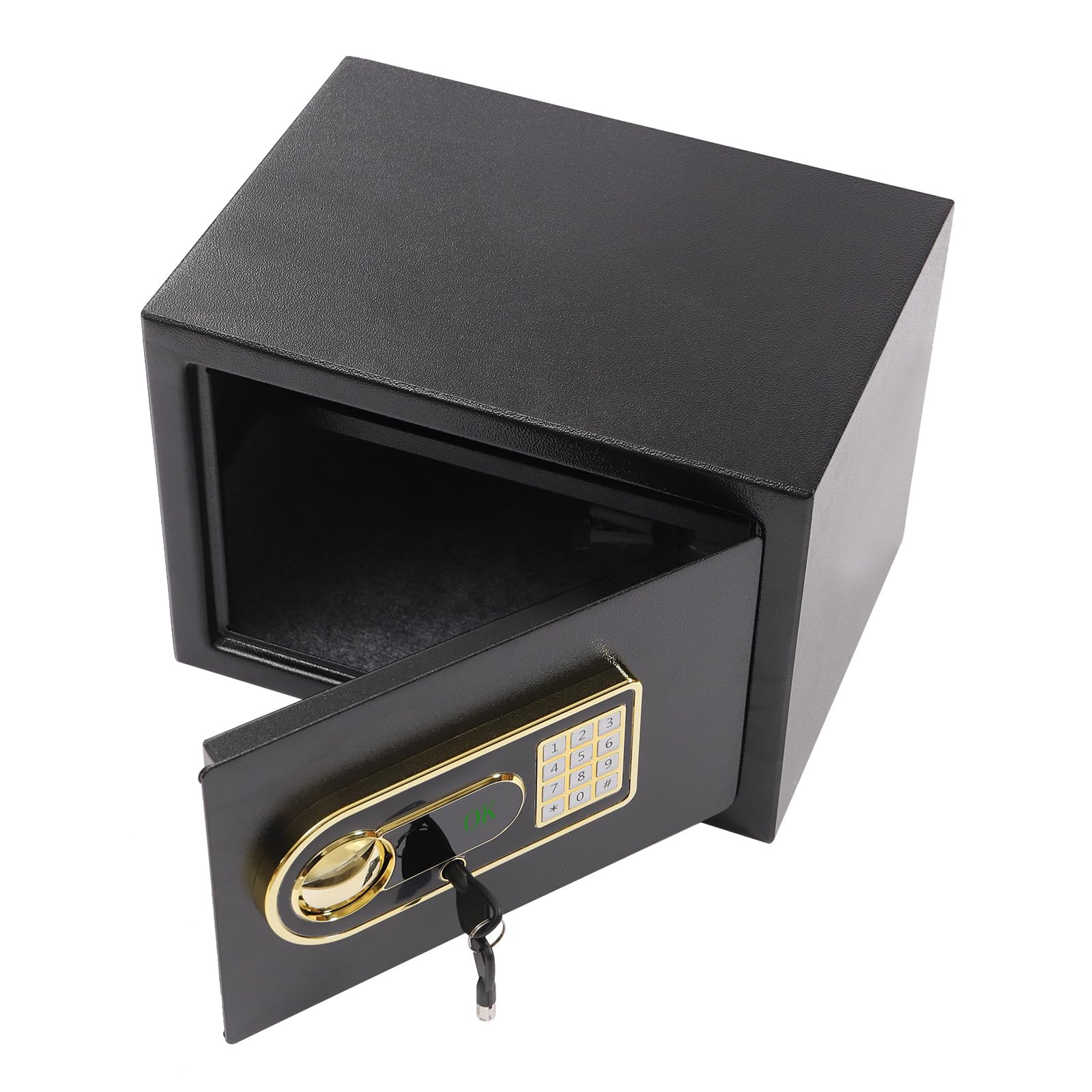 Cassaforte da 22 L-30 l, ignifugo, impermeabile, per munizioni, armi, contanti, gioielli, documenti A4 (22 L)