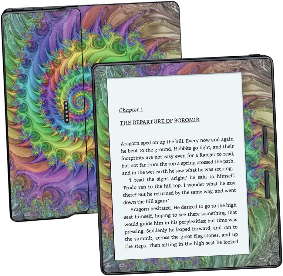 MightySkins Skin Compatible with Amazon Kindle Oasis 6" (8th Gen) - Tripping | Protective, Durable, and Unique Vinyl Decal wrap Cover | Easy to Apply, Remove, and Change Styles | Made in The USA