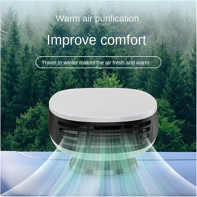 Calefactor Eléctrico Portátil 12V 200W con Tecnología Cerámica PTC miniatura 6