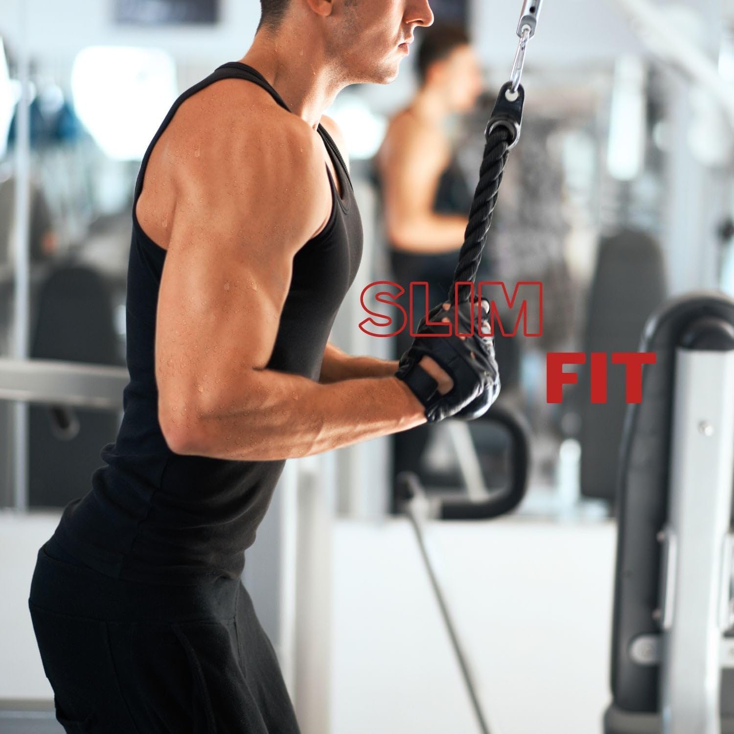 Sauna Vest Sweat Suit Shirt Tank Top Hot Heat Trapping Slimming Shapewear Workout Weight Loss Shaper Sweatsuit Exercise Men… - Image 5