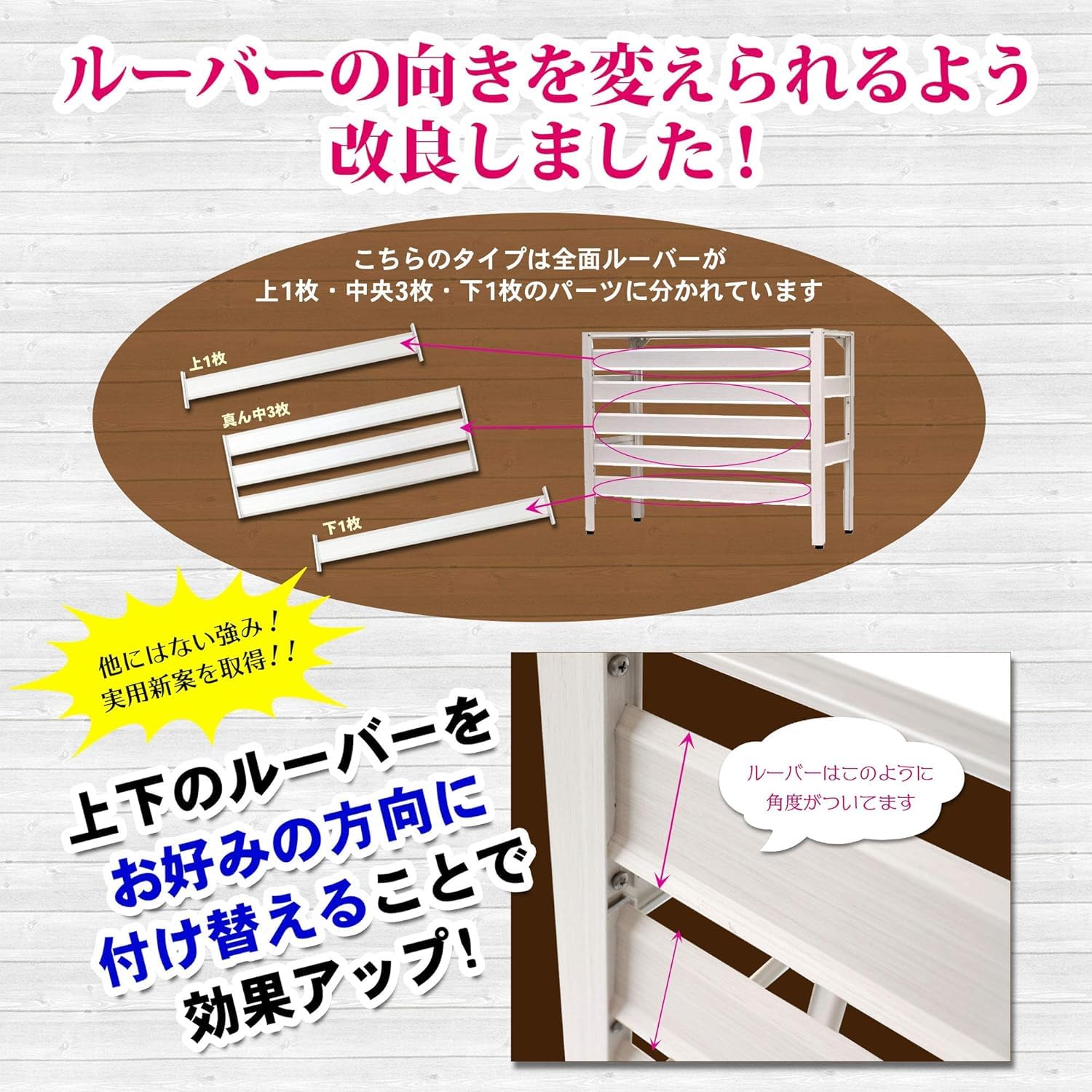 Amazon.co.jp: アルミ製 室外機カバー グレー 実用新案登録商品