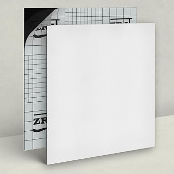Peel and Stick Floor Tile 20-Pack 20 Sq.Ft Matte Pattern Flooring, 12 x 12 Self Adhesive Vinyl Flooring DIY for Kitchen, Bathroom, Laundry, Pure White