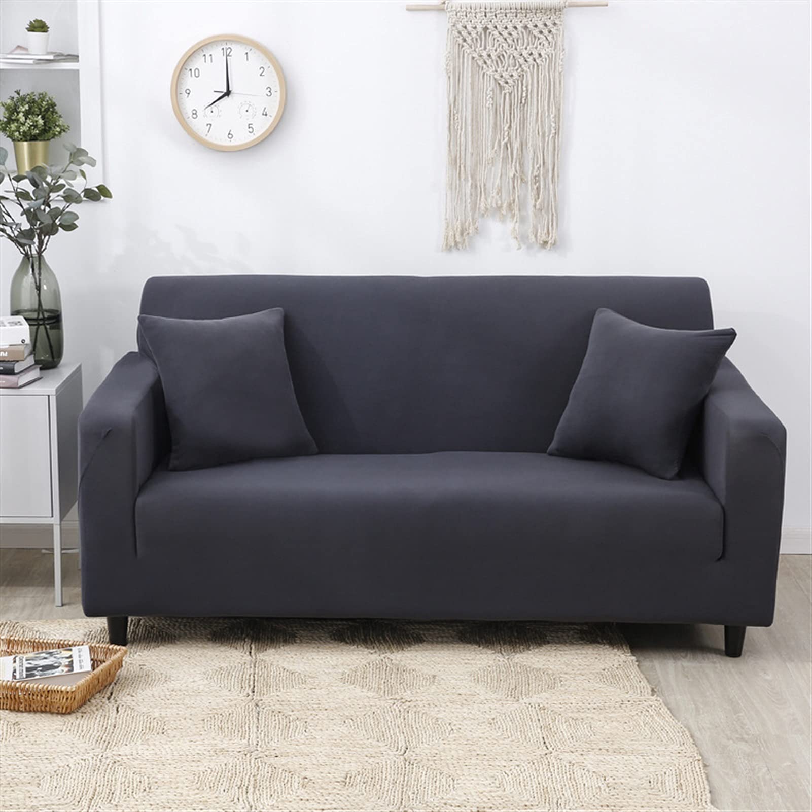 Housse élastique stretch pour canapé SPANDCOVER, protection intégrale et anti-plis