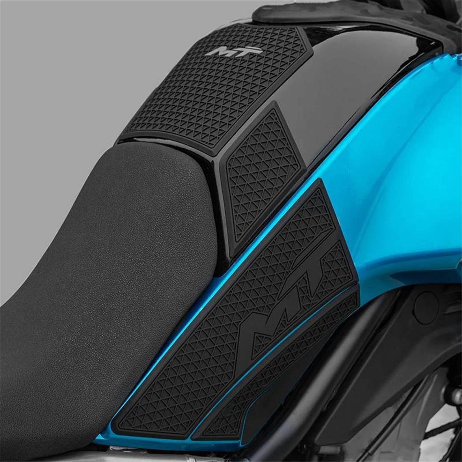 Adesivo per Serbatoio Carburante per Moto, Decalcomanie di Protezione per CFMOTO 450MT 450 MT, Decalcomania Antiscivolo Protezione cuscin(X4)
