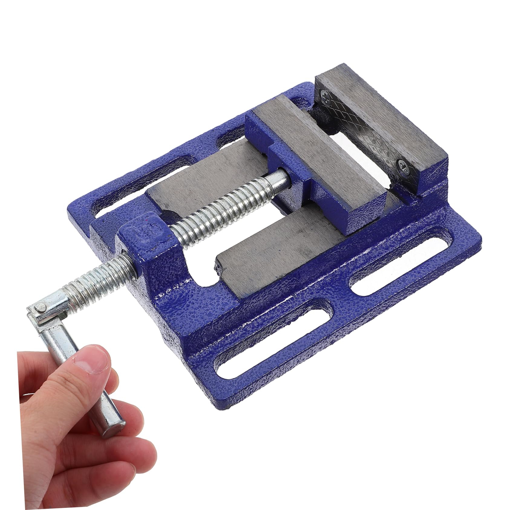 Alipis Mesa para Fresadora y Taladro de Columna, Acero, Agarre Seguro, 77mm de Boca, Adecuado para Taller y Carpintería