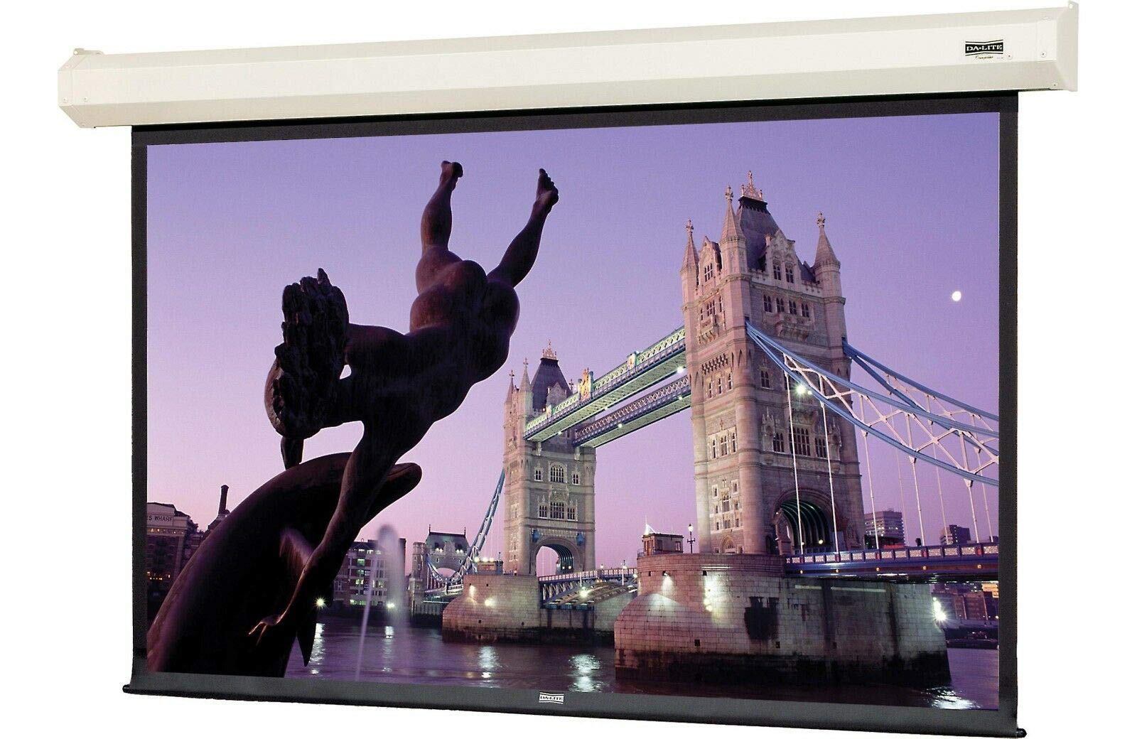 Da-Lite Cosmopolitan Electrol - Video Format Matte White 100