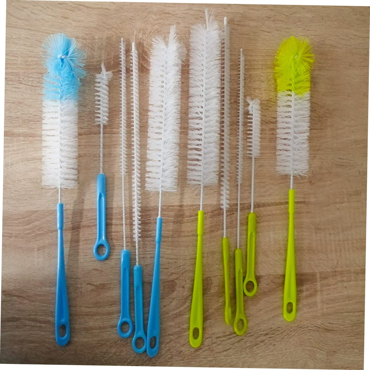 SOLUSTRE 15stücke Teiliges Flaschenbürsten Multifunktionale Reinigungsbürsten Für Babyflaschen Wasserflaschen Und Thermosflaschen Flexibles Design Einfache Reinigung Von Schwer