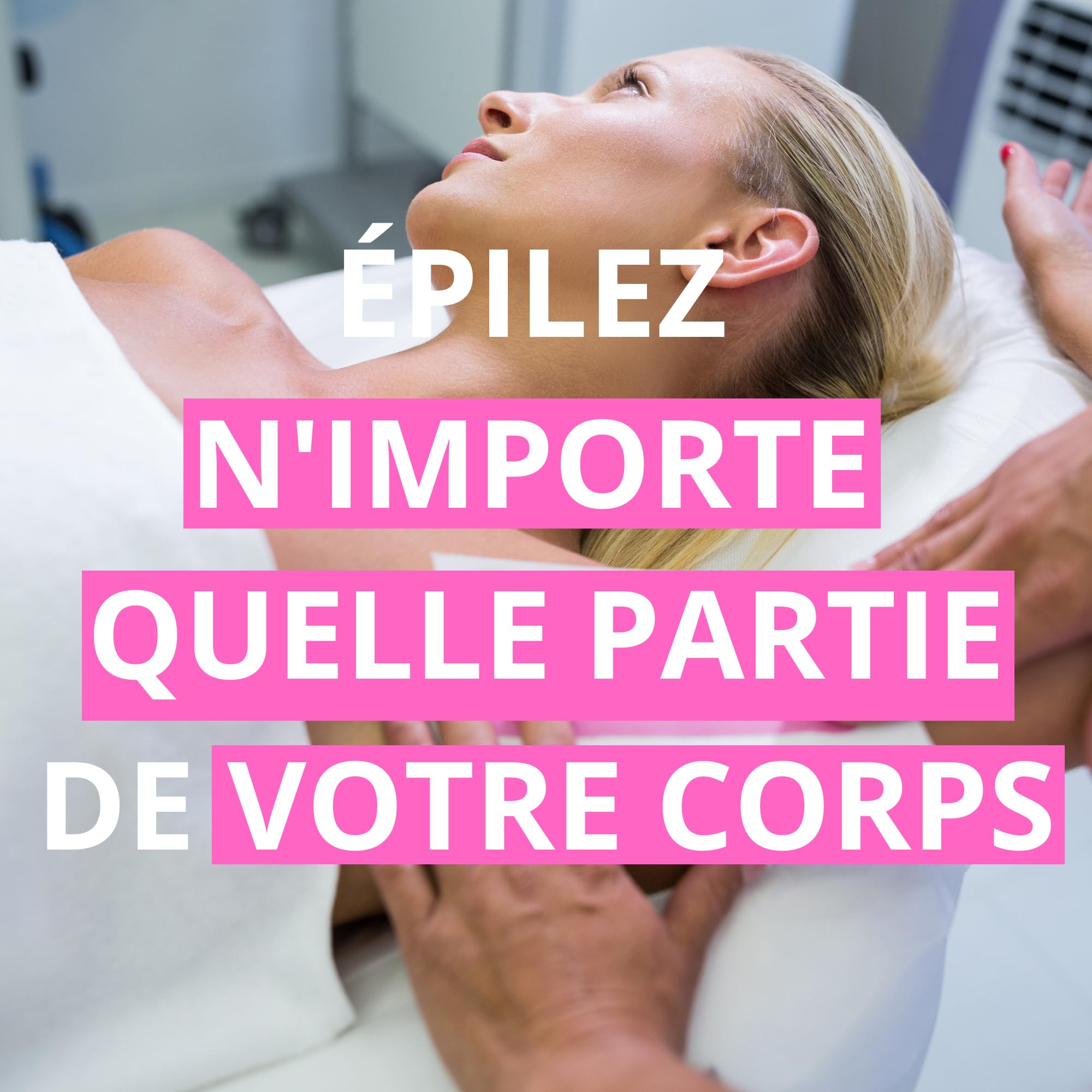Roll On Cire Epilation Aloe Vera - 24 Recharges - Facile à étaler et à Retirer