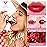 bayfree Lip Tint Stain Set, Korean Water Tint Lightweight Non-sticky, Waterproof Long Lasting Liquid Blush & Lip Stain, Transfer-Proof, Matte Finish Lip Color Makeup (made into jam)
