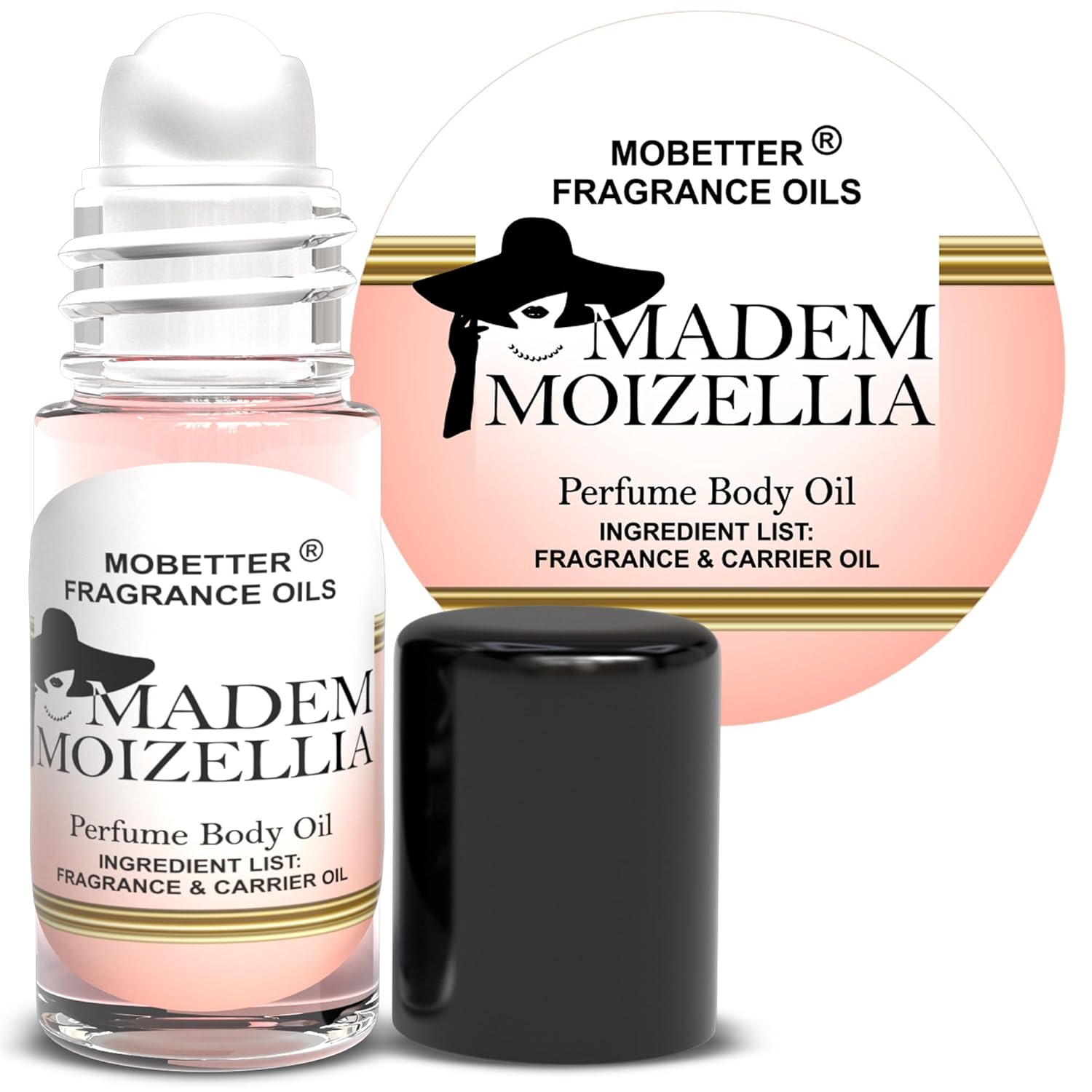 MOBETTER FRAGRANCE OILS Madem Moizellia 1 Oz Perfume Body Oil for Women