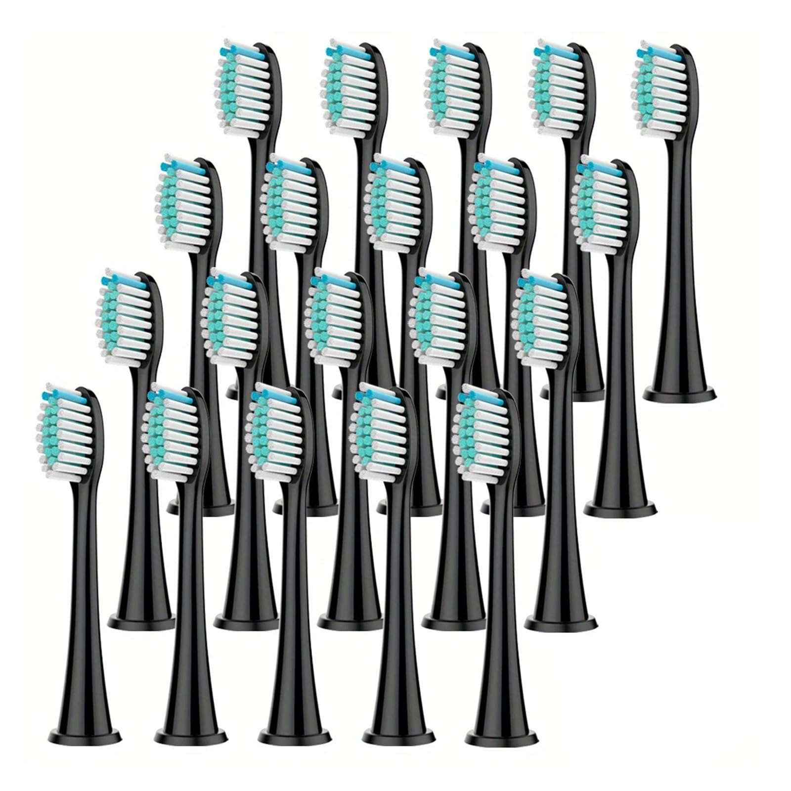HYETFBS Confezione da 20 testine di ricambio per spazzolino elettrico, compatibili con Philips Sonicare, testine professionali per spazzolino elettrico (20 pezzi)