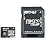 BUFFALO Class10 microSDHCカード SD変換アダプター 32GB RMSD-32GC10AB