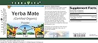 Vista 4 de Yerba Mate (Certificado Orgánico) Polvo (1 oz, ZIN: 518752)
