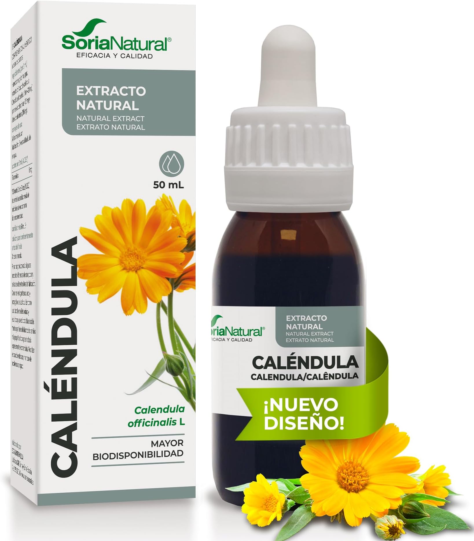 Soria Natural Calendula Natural Extract 50ml