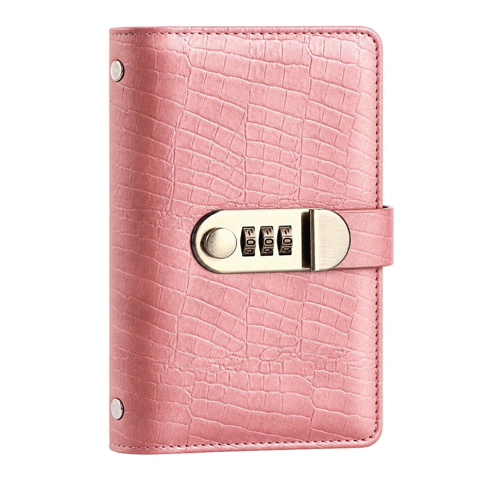 100 Lockable Savings Book to Help You Organize and Reach Your Savings Goals