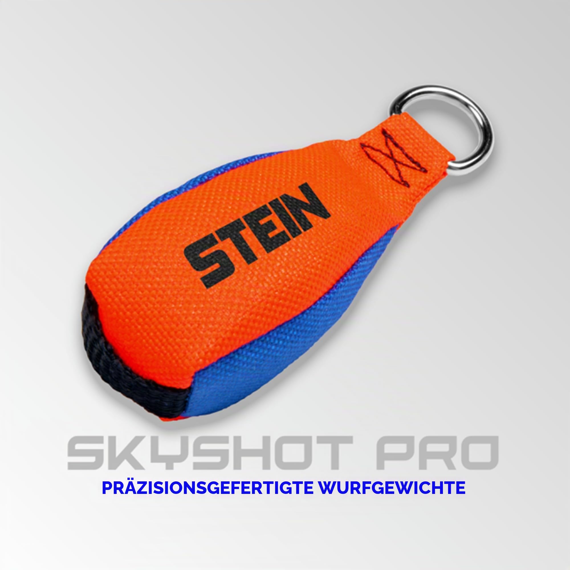 Stein Deluxe Professional Wurfleinen-Set mit VAULT 4 Aufbewahrungstaschen, 2,0 mm orange Wurfleine & 280 g Wurfgewicht