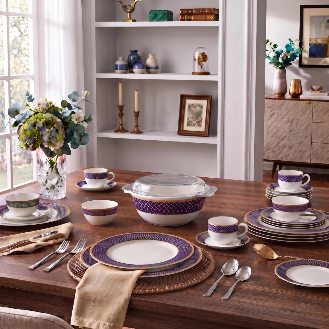 La Opala Diva Sovrana Dinner Set - 62 Piece -8 La Opala Diva Sovrana Dinner Set - 62 Piece -8