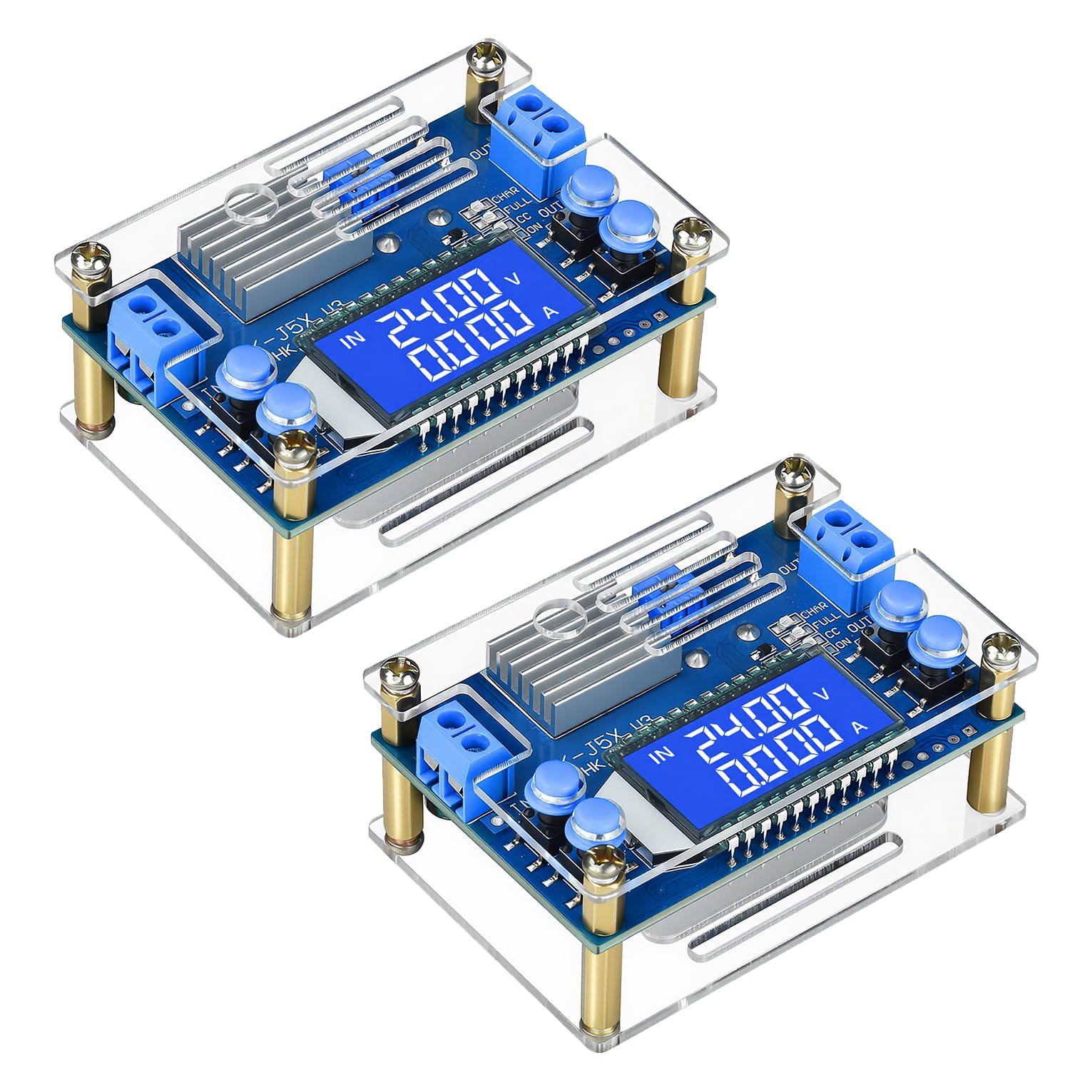 Adjustable DC Converter, 6.5-36V to 1.2V-32V 5A Adjustable Power Supply, 5V, 9V, 12V, 24V, Reduced Voltage Regulator with LCD Display for Constant Current LED Drive and-image-17