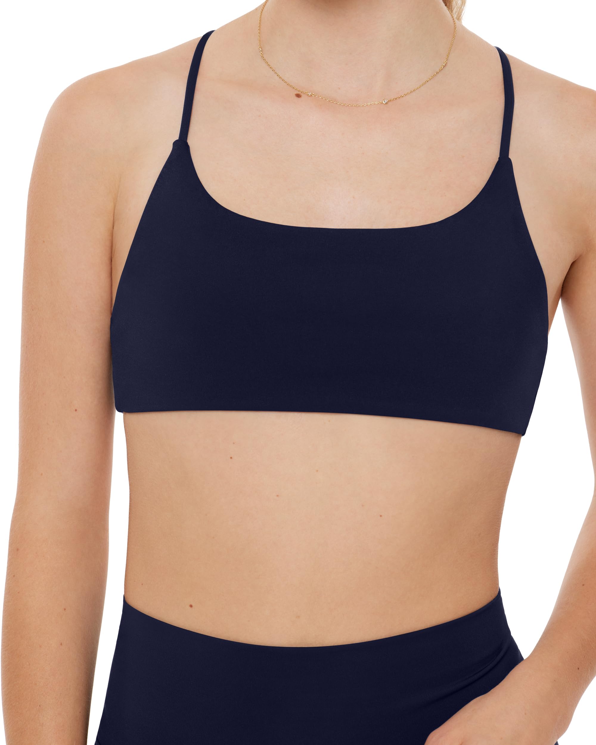 PAVOI ACTIVE HiPerform Corset Sports Bra - Medium Support, Moisture-Wicking, Square Neck For Women