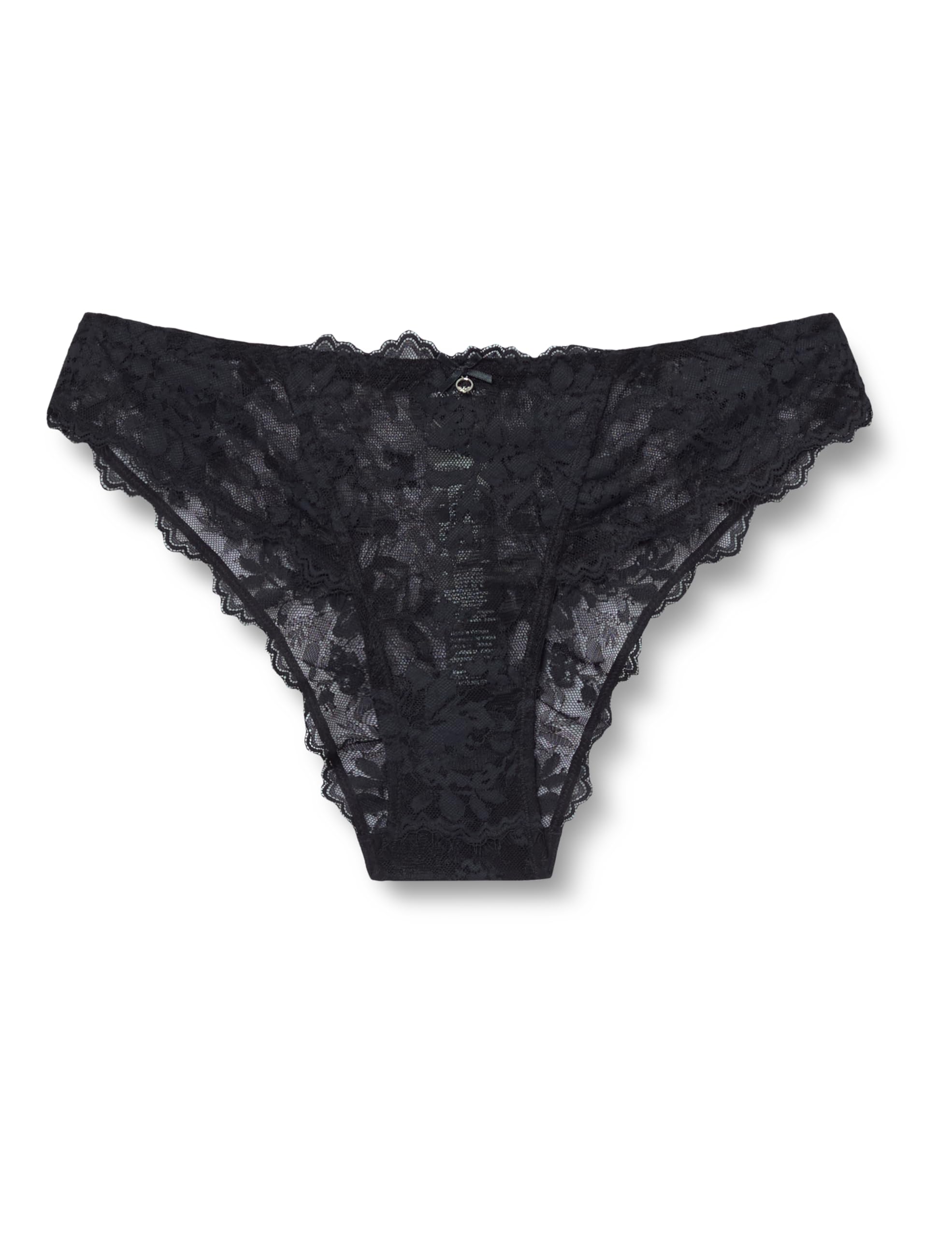 Emporio Armani Damen Eternal Lace Slip, Schwarz, M, Schwarz, M