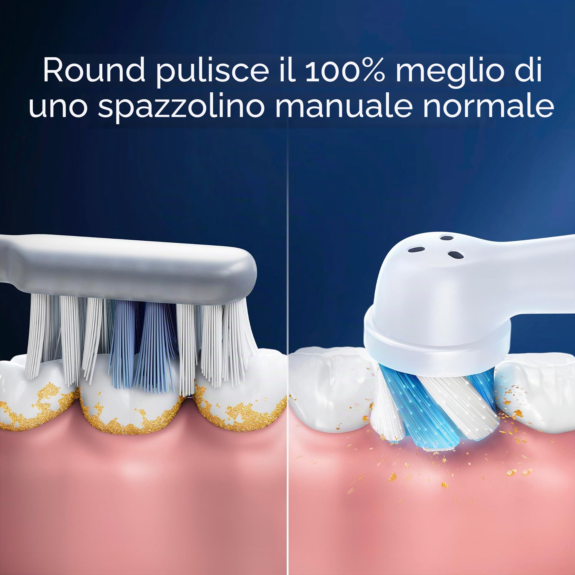Oral-B iO - Testine di ricambio Ultimate Clean, colore bianco, 2 pezzi