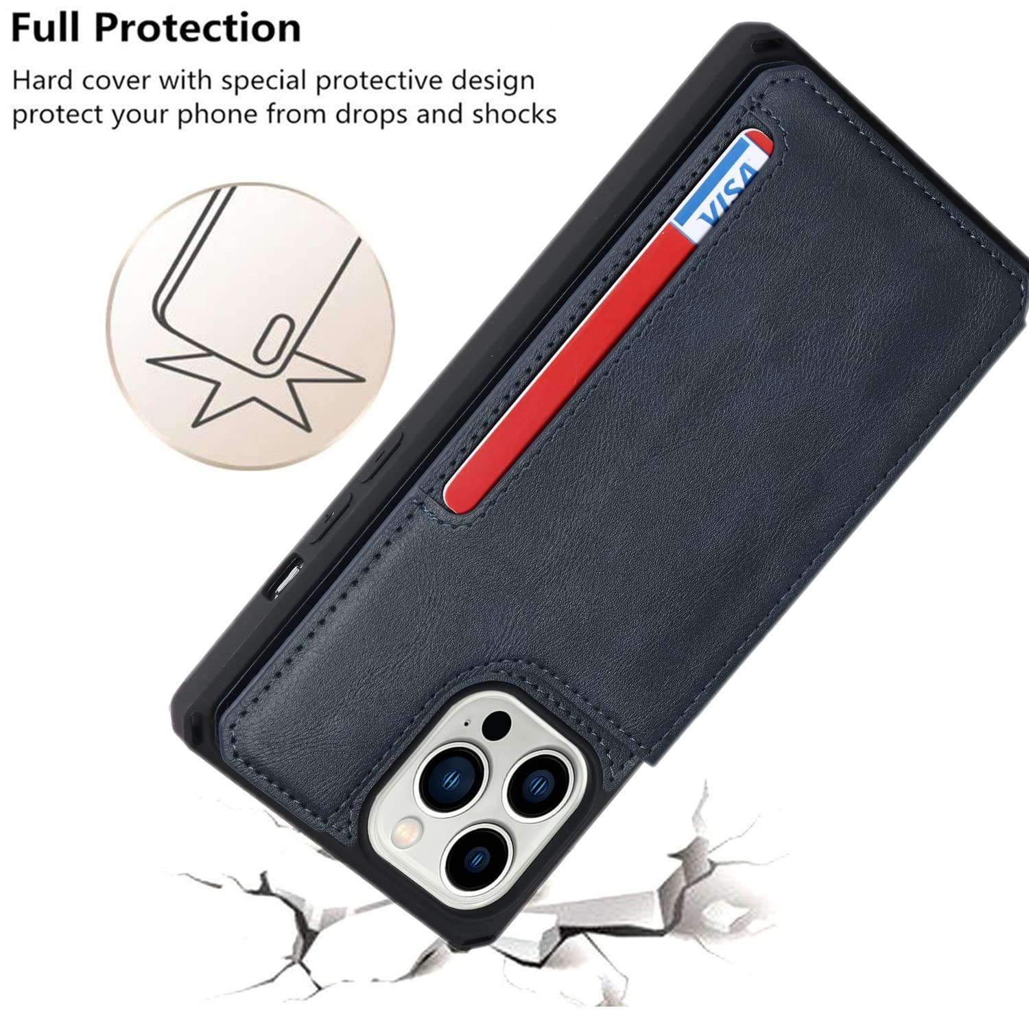 Amazon.com: iCoverCase Compatible with iPhone 13 Pro Max Wallet