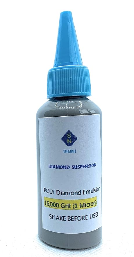 1 micron SIGNI diamond stropping emulsion suspension 50ML (16,000 grit)