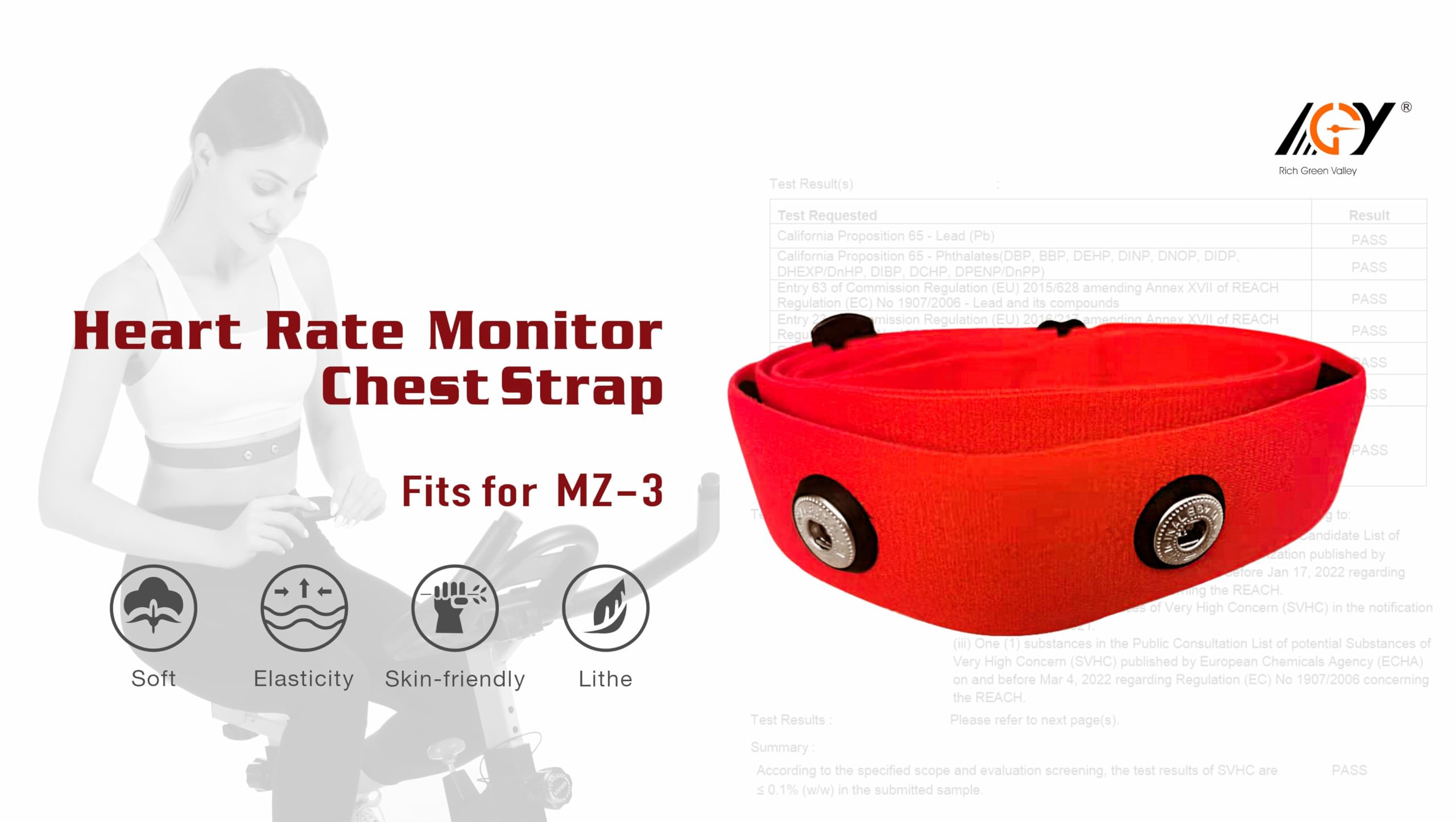 Amazon.com : Rich Green Valley Compatible with MYZONE MZ-3 MZ-1
