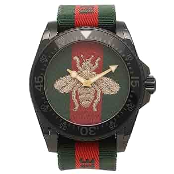 GUCCI クォーツ腕時計 グリーン・レッド 71pG7TCnPZL._SY350_QL30_.jpg
