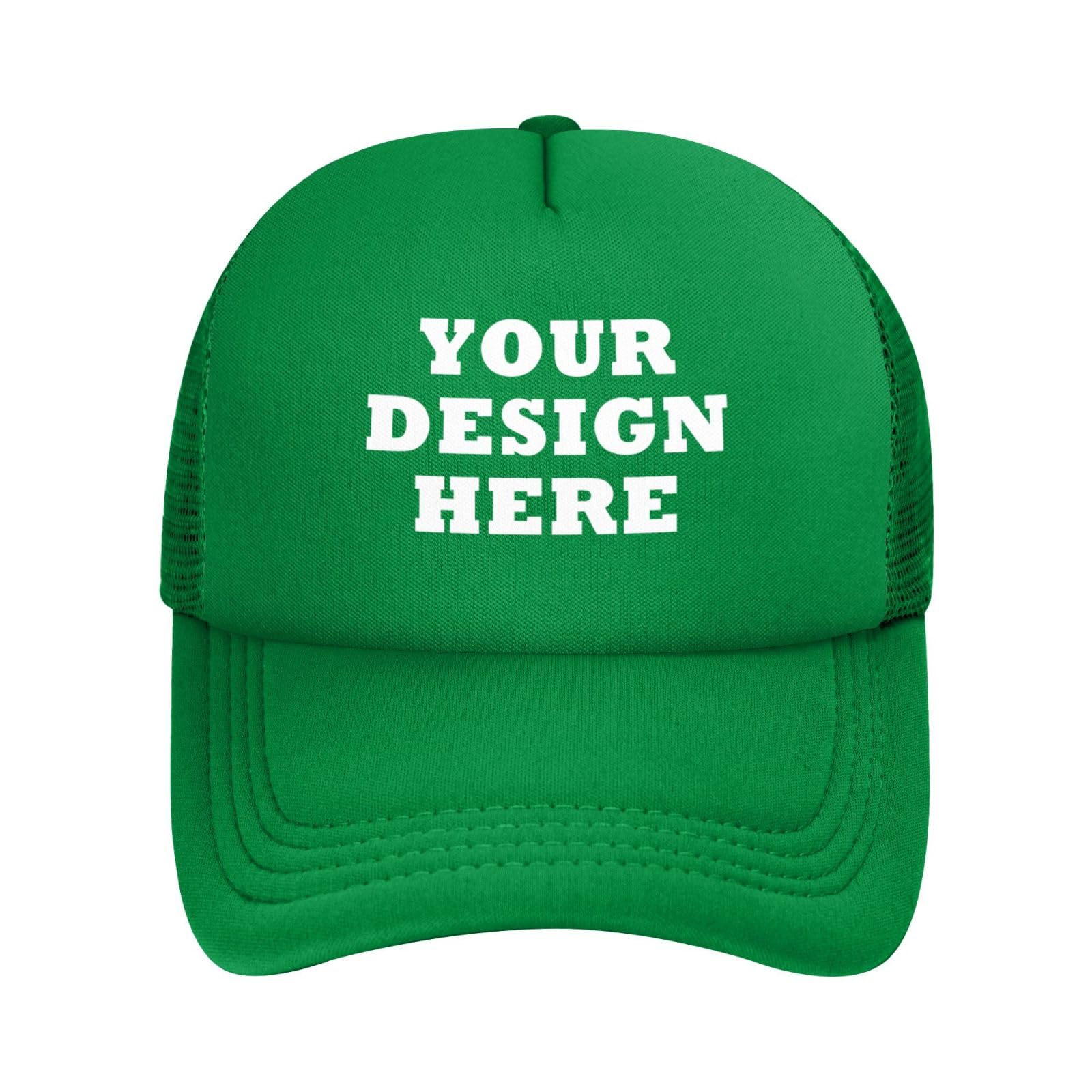 Tingwei Personalised Baseball Caps Custom Hats for Men Women,Embroidered Women Want Me Fish Fear Me Adjustable Trucker Hat Cotton Unisex Dad Hats