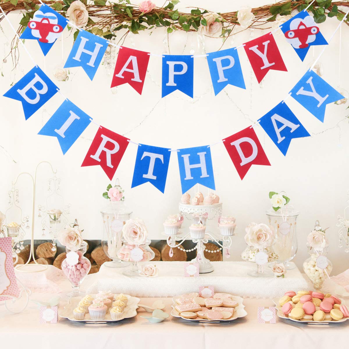 Télécharger Décorations Colorées De Fête D'anniversaire Arrière-plans