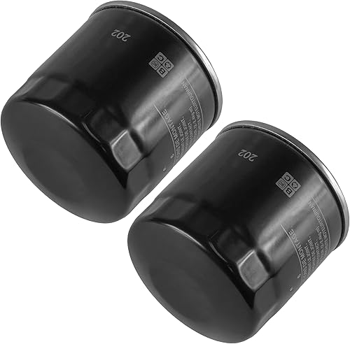 Miniatura 3 de Caltric Paquete de 2 filtros de aceite compatibles con Kawasaki Vn1700 Vulcan 1700 Classic Lt Voyager Abs 2009-2012