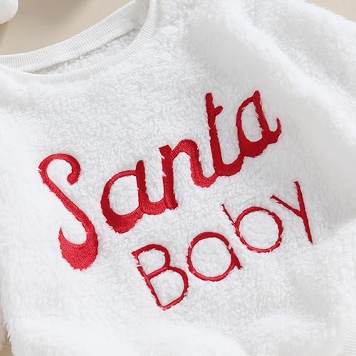 Miniatura 3 de Mameluco de Navidad para bebé recién nacido, niña, niño, sudadera con gorro de Papá Noel