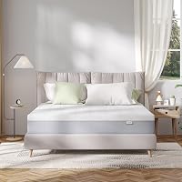 Novilla Bliss Queen Mattress 10 Inch Gel Memory Foam - Cooling, Pressure Relief, Medium Plush for Pain-Free Sleep