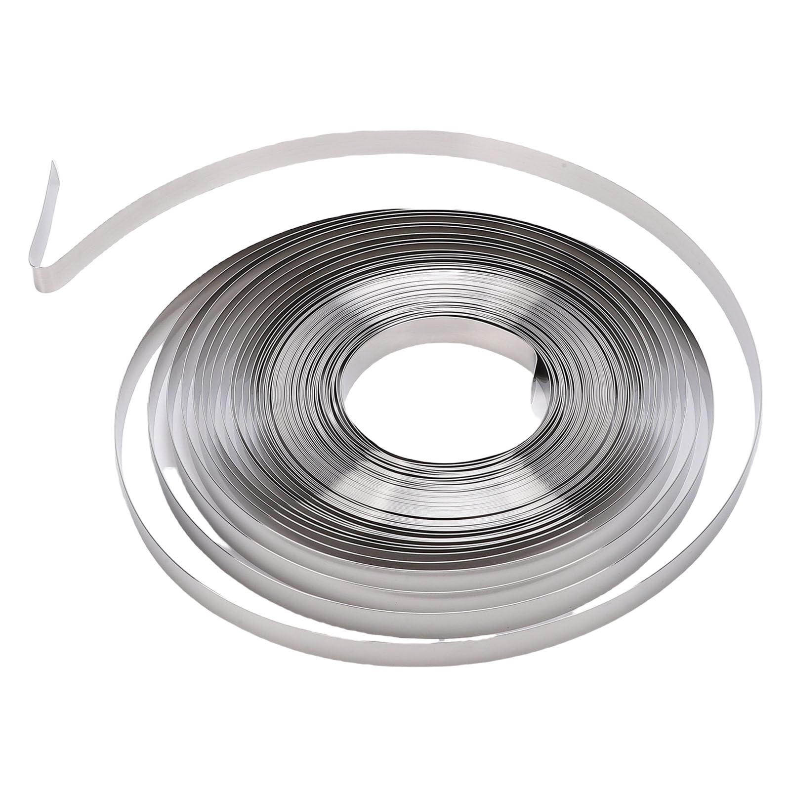 FILFEEL Edelstahl-Umreifungsband 100 Fuß × 3/4 Zoll × 0,03 Zoll – Robuste Metallbandrolle der Güteklasse 304 für Industrieverpackungen, Rohrbündelung und – 1700 Pfund Bruchfestigkeit