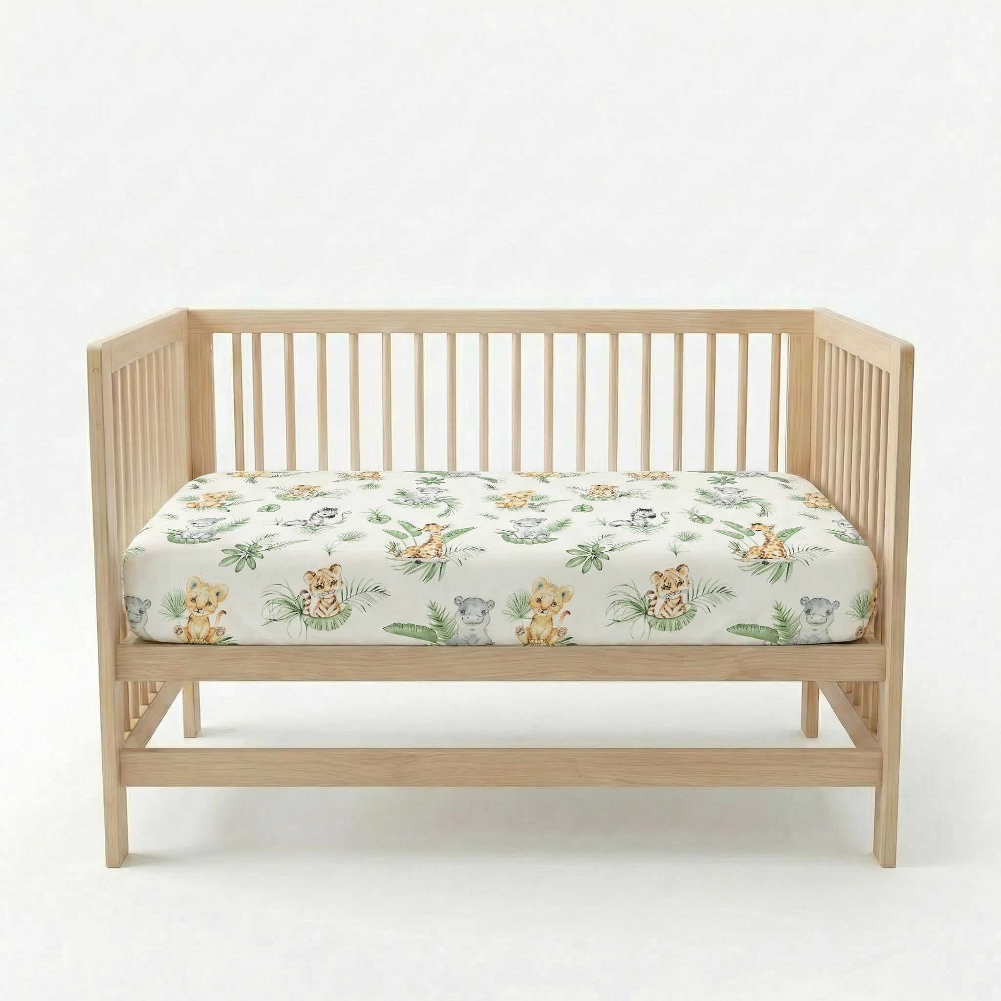 Baby Safe Coprimaterasso Lettino 60x120 100% Cotone Oeko-Tex Made in Europe