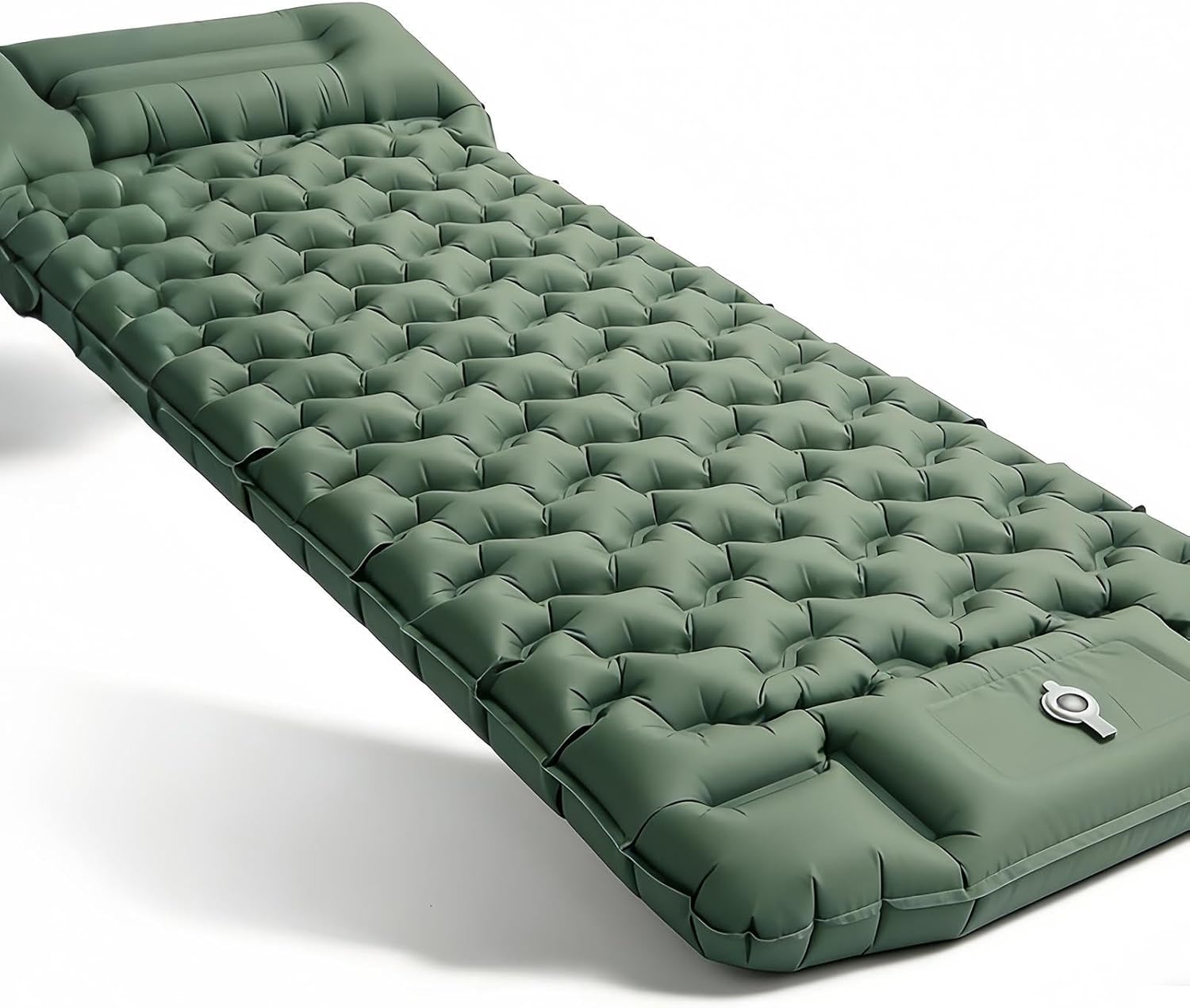 Inflatable Sleeping Pad - Lightweight Air Mat,Built-in Pump Camping Backpacking Air Mattress Kids Adults Guest Tent Floor Travel Outdoor Hiking