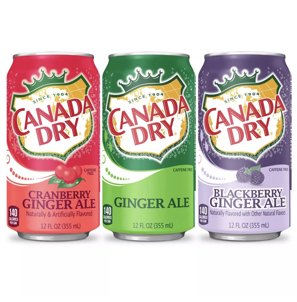 Canada Dry Winter Variety Pack, 12 Ounce (36 Pack)