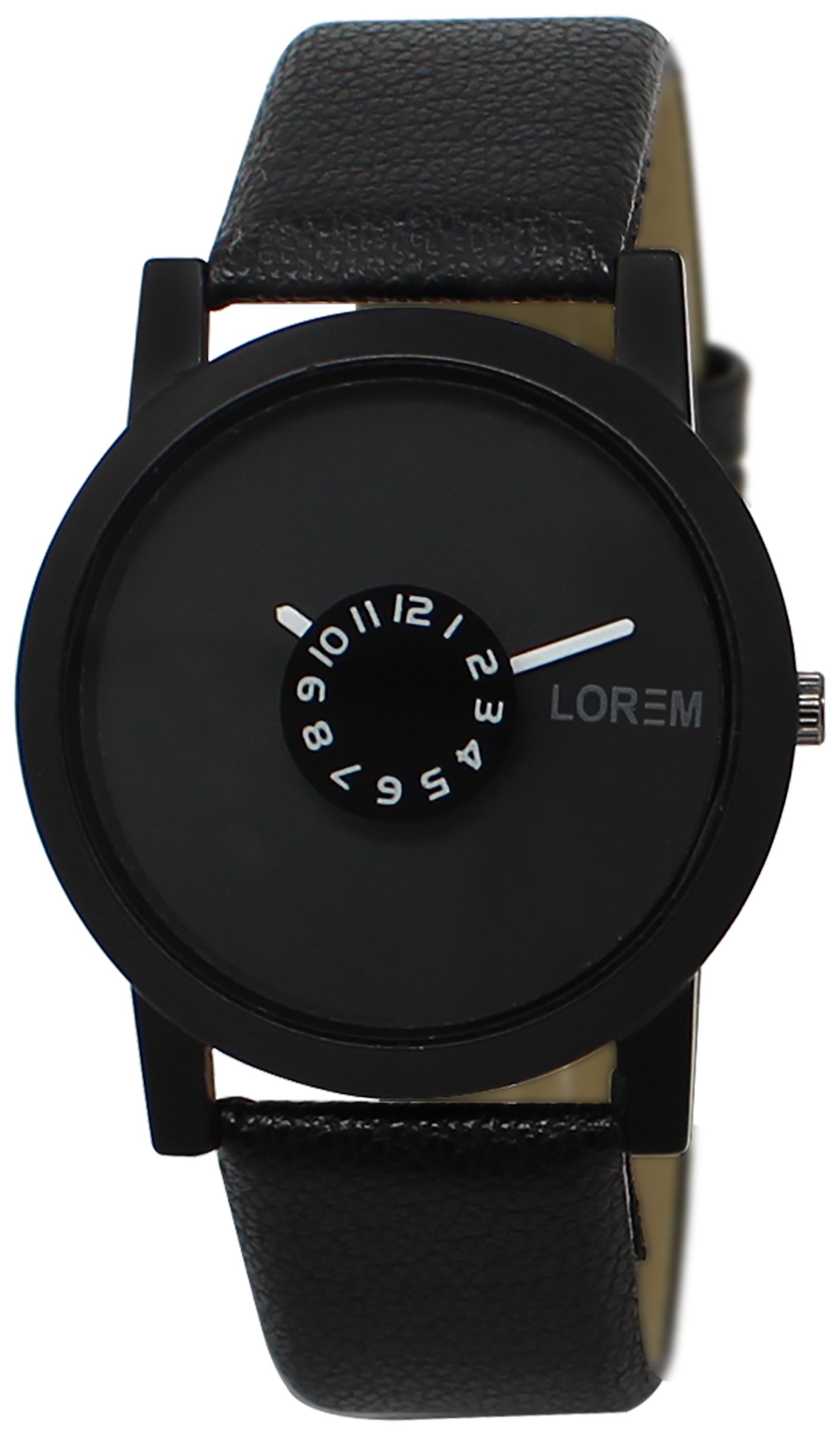 LOREM Premium Black Slim Analog Watch for Men LR25 (B0CWF1KGDR) Amazon Price History, Amazon Price Tracker