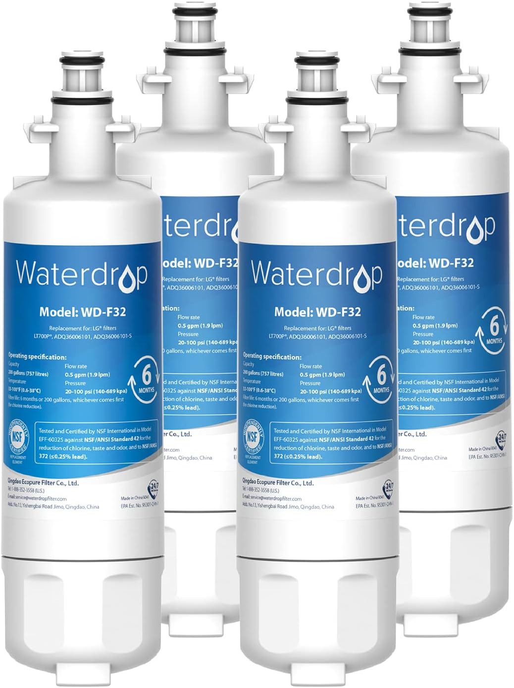 Filtre à eau de rechange pour Pichets et Distributeurs Brita Compatible