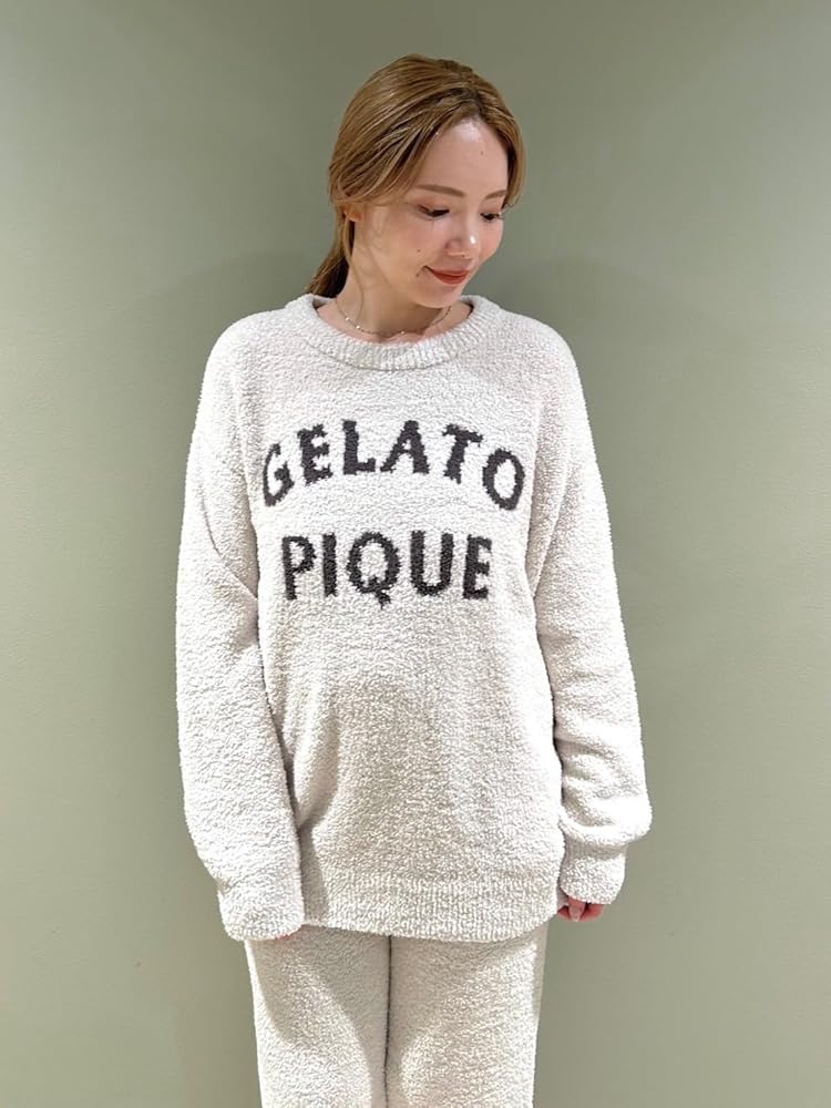 Amazon | [ジェラート ピケ] パウダープルオーバー&ロングパンツ