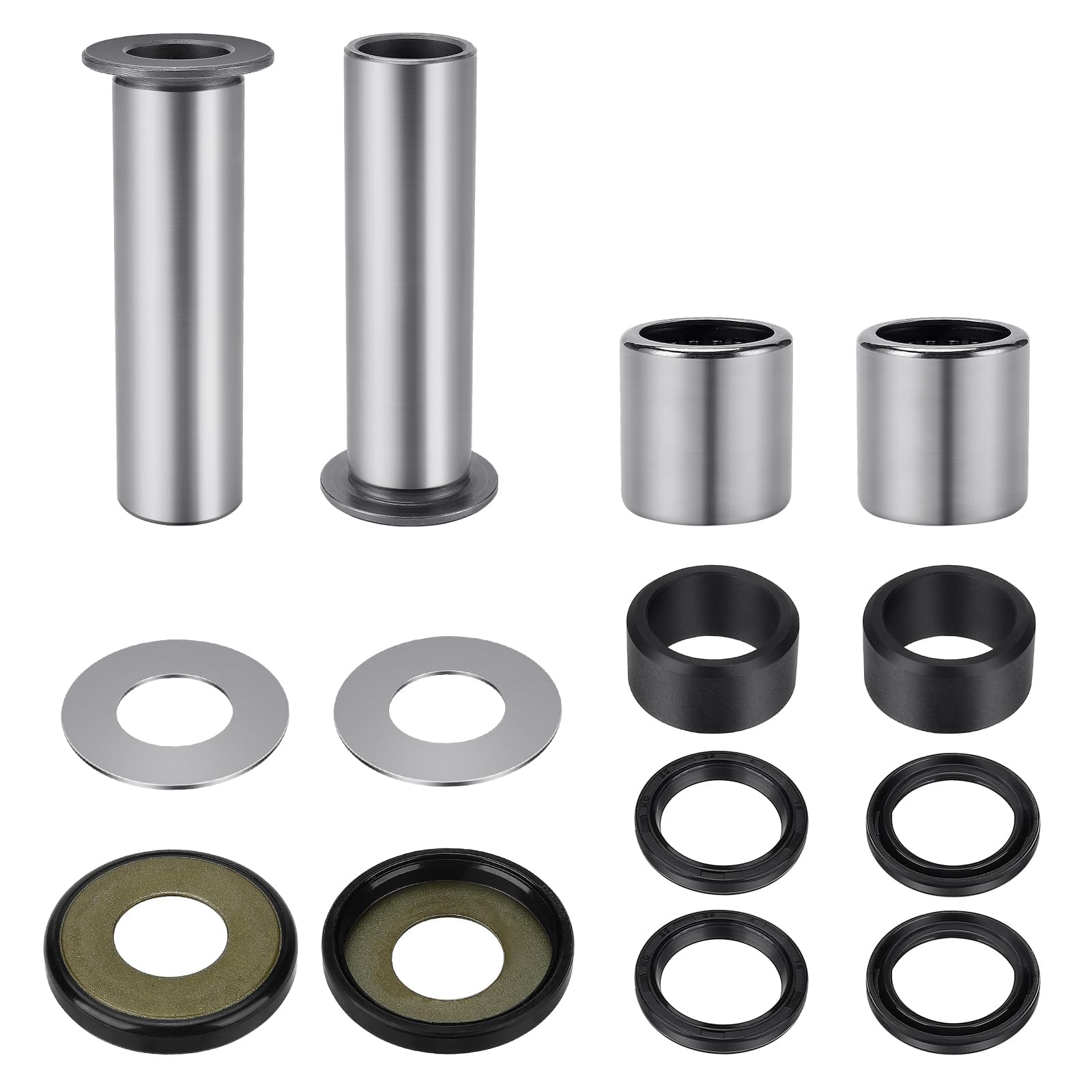 Kit de reparación de bujes de brazo oscilante trasero y sellos para Suzuki LTZ-400 Z400 Quadsport 400Z 2003-2014