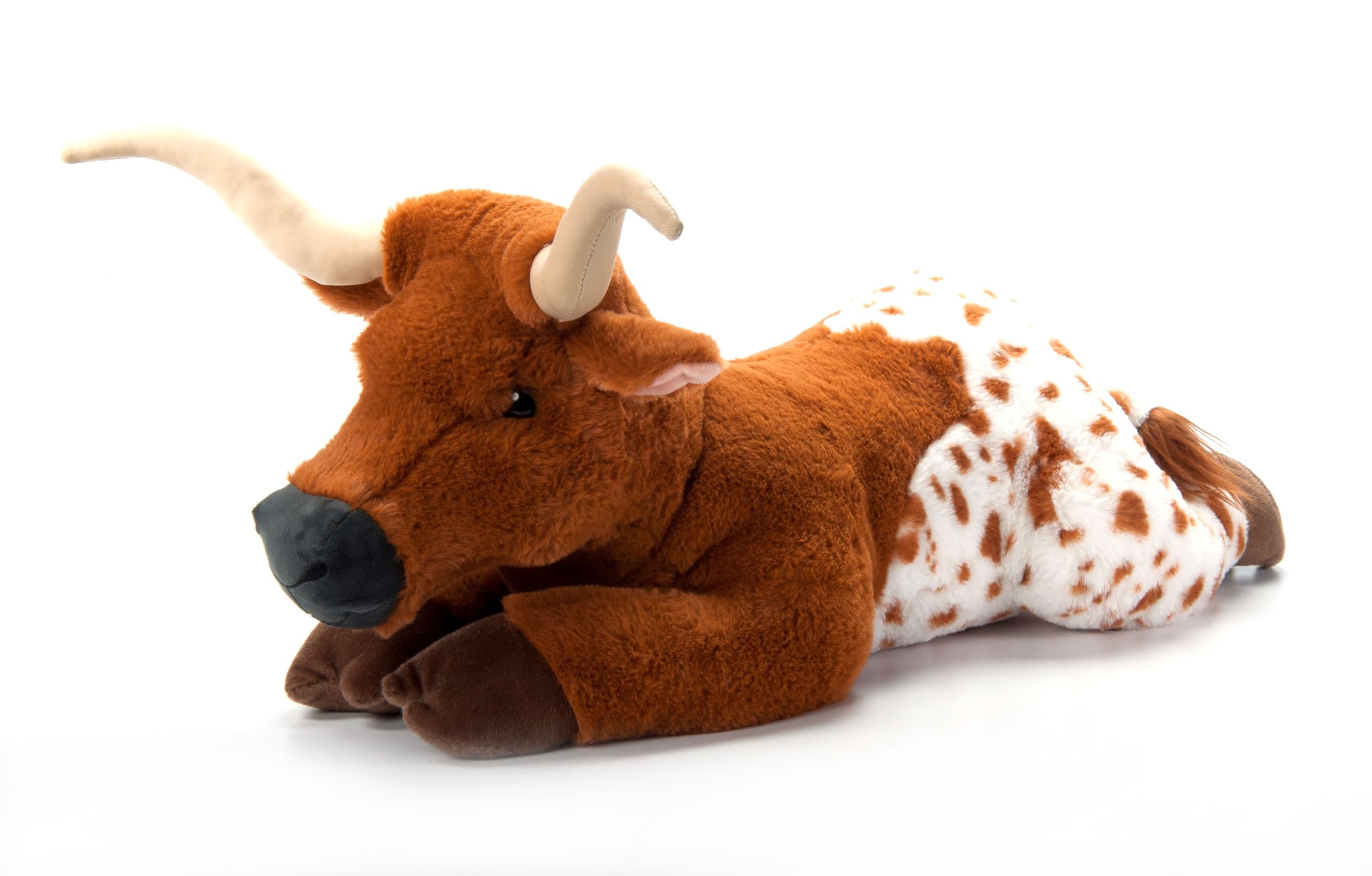The Petting Zoo Longhorn Stuffed Animal Plushie Gifts for Kids Wild Onez Wildlife Animals Longhorn Plush Toy 24