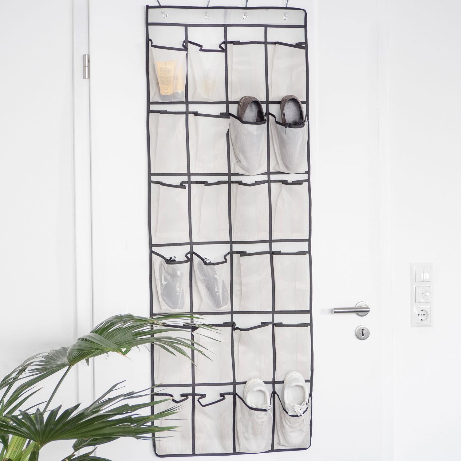 Mainstays Organisateur de chaussures sur la porte, porte-chaussures Mainstays Organisateur de chaussures sur la porte, porte-chaussures