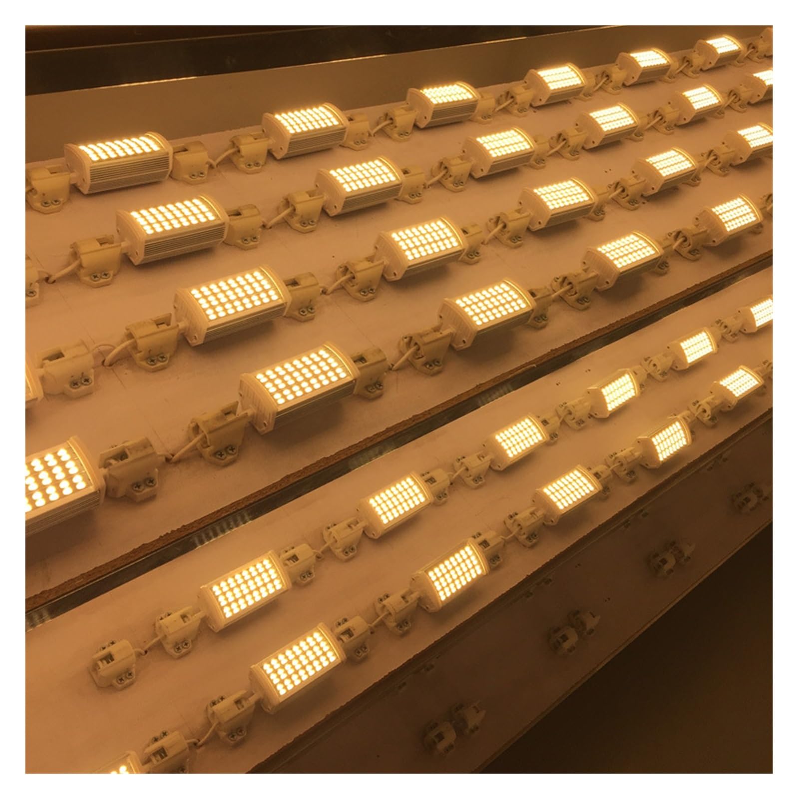 Lot de 2 ampoules LED à intensité variable R7S 14 W 3000-6000 K 118 mm 140 pour garages, entrepôts(Natural White 4000K)
