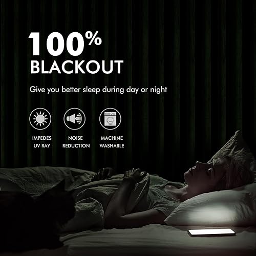 Miniatura 3 de MIULEE Cortinas 100% opacas de terciopelo de 84 pulgadas de largo, cortinas opacas para dormitorio, sala de estar, cortinas opacas con aislamiento