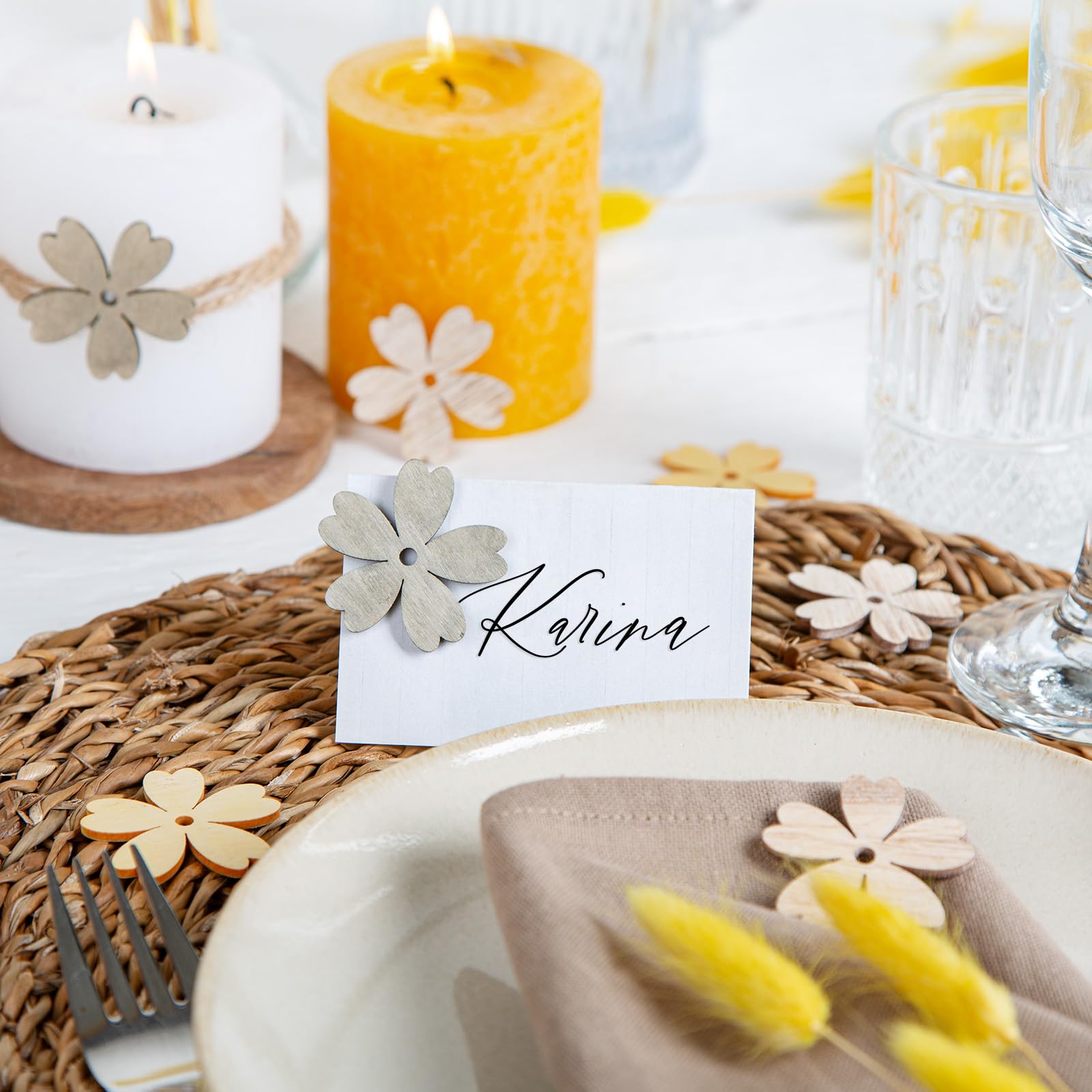 Logbuch-Verlag 100 Cartons De Table 8,5 X 5,5 Cm De Couleur Bleu à