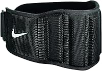 Nike Structured Training Belt 3.0 - Rigid Lower Back Support for Heavy Lifts & Weightlifting